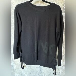 PENN & INK NEW YORK Ladies Women’s Size Extra Small Black Sweater Bottom…